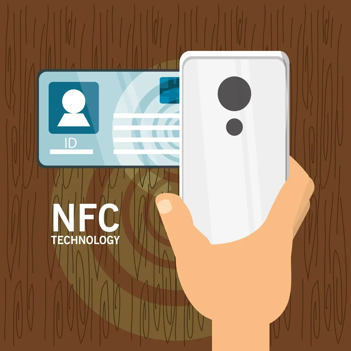 اسکن کارت ویزیت nfc